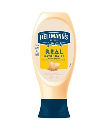 Hellmann's 430ml actual Squeezy mayonnaise Hellmann