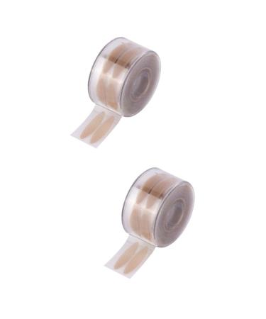 Housoutil Double Sides Tape 1200 Pcs Stickers Lifting Belt Invisible Double Eyelids Eyelid Tape Fiber Lifter Women's Cover Heavy