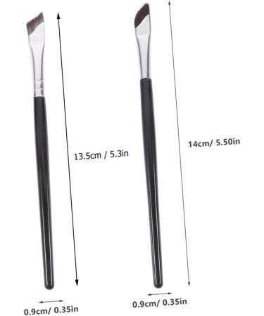 Baluue 1 Set Concealer Brush Eyeliner Brush Eyebrow Concealer Eye Brush Eyeshadow Eyeliner Tool Wood Black - Buy Online on GoSupps.com