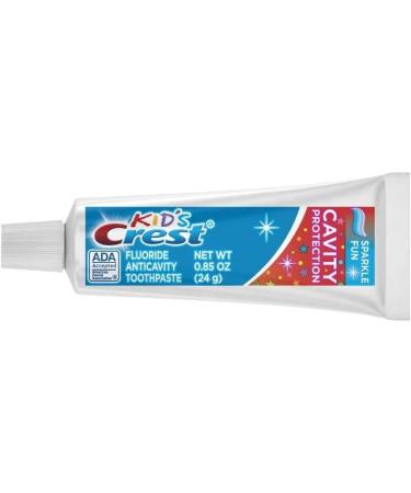 Kids Crest Sparkle Fun Toothpaste Travel Size - 12 Pack with Timer | Cavity Protection & Fun Brushing - Buy Online on GoSupps.com