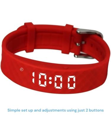 Pivotell Vibratime Vibrating Pill Reminder Alarm Watch - 12 Daily Alarms - Buy Online on GoSupps.com