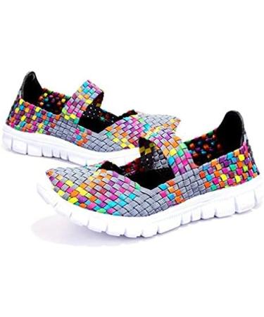 Women's Lightweight Elastic Trainers - Comfort Slip-On Sport Water Shoes - 41.5 EU Gray | International Shipping - Buy Online on GoSupps.com