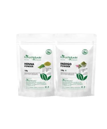 COMBO OFFER Of Henna Powder 100 gm and Indigo Powder 100gm - Natural Hair Color and Conditioner