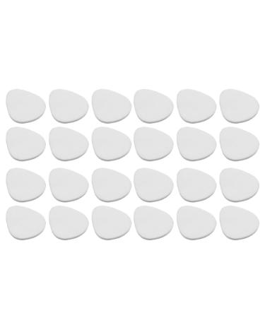 FOMIYES 12 Pairs Forefoot pad Heel Inserts Ball of Foot Insole Silicon Heel Pads Foot Pads Forefoot pad high Heel Forefoot Cushion Girl Sole of Foot Adhesive Front pad White