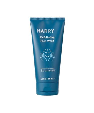 Harry Men's Exfoliating Face Wash with Peppermint and Eucalyptus 5.1 fl oz (151 ml)