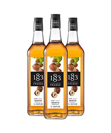 1883 MAISON ROUTIN Maison Routin 1883 Pack of 3 hazelnuts in syrup 1.0 l