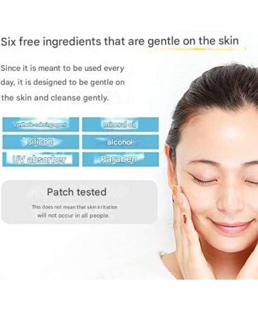 Clayge Face Cleansing Gel All in One Facial Cleanser & Makeup Removal with Natural Clay & Vinegar 10 fl oz / 300ml Made in Japan - Buy Online on GoSupps.com