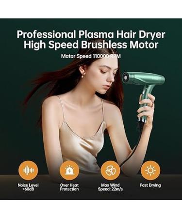 Professional Dual Ionic Hair Dryer - 12 Modes 110 000 RPM Foldable & Quiet for Travel & Salon - Buy Now - Buy Online on GoSupps.com