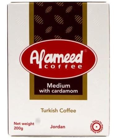  Damsouq Damsouq Alameed Pack of 2 packs of Arabic coffee (ground) Medium with cardamom (2 x 200 g) - Buy Online on GoSupps.com