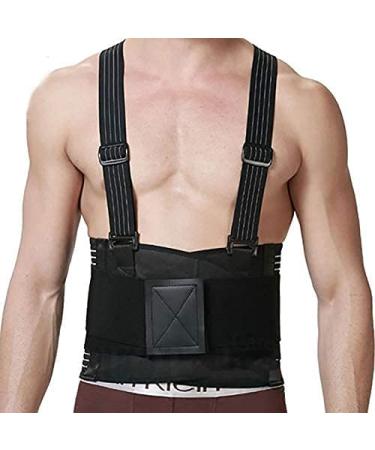 Posture Corrector Lumbar Support Belt Brace Back Pain Straightener High Elastic Protect Lumbar Spinal Shoulder Straps Working Support Support Brace (Size : Medium) (Large) favorite gift lofty ambition - Buy Online on GoSupps.com