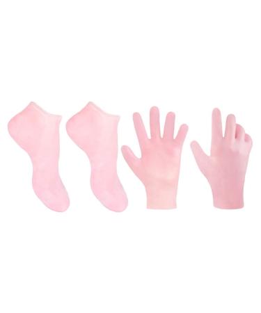COHEALI 1 Set Hydrating Sock Gloves Moisturizing Gloves Foot Care Socks Dry Feet Moisturizing Socks and Gloves Cracked Foot Socks Moisturizing Hand Gloves Callus Remover Socks
