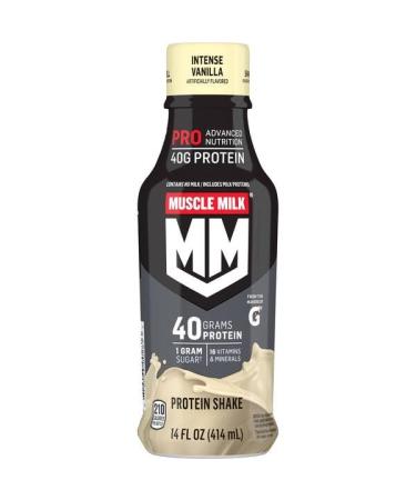 Muscle Milk Pro Advanced Nutrition Shake 14 Fl Oz 40 g Protein 8 Bottles (Variety Pack) - Buy Online on GoSupps.com