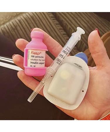 VIAL SAFE Insulin Bottle Protector Case 4-Pack - Reusable Silicone Sleeve for Diabetes, Durable & Flexible - Short Size, Multicolored - Buy Online on GoSupps.com