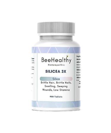 Silicea 3X. 900 Tablets - Homeopathic