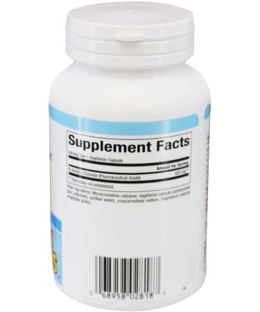 Natural Factors NAC N-Acetyl-L-Cysteine 600mg - 60 Vegetarian Capsules - Buy Online on GoSupps.com