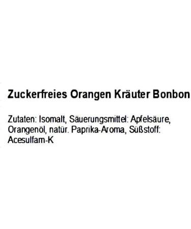 5 kg of fruit bonbons l'orange sans sucre - Buy Online on GoSupps.com