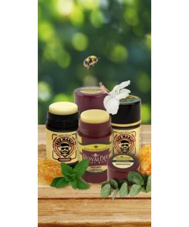 Honey House Naturals Royal Bee Foot Bar 2.5 oz Twist Up Tube - All Natural Moisturizing & Odor Eliminating, Essential Oil Infused - Made in USA (Relax) - 1 Pack - Buy Online on GoSupps.com