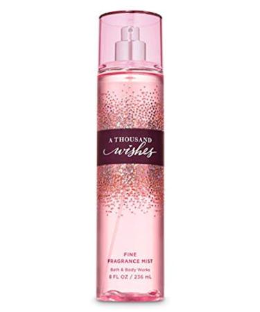 Bath and Body Works A Thousand Wishes Fragrance Mist 8 Ounce Full Size