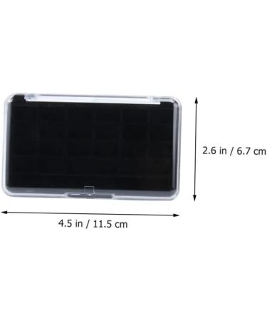 FOMIYES 4 Pcs 24 Empty Eye Shadow Box Eyeshadow Lipstick Plastic Case Cosmetic Case Magnetic Lipstick Box 11.5x6.7cmx2pcs As Shownx2pcs - Buy Online on GoSupps.com