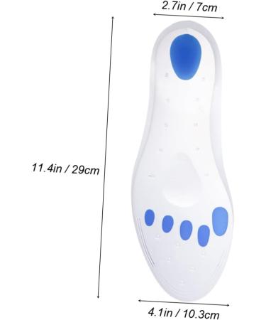 Didiseaon Silicone Shoe Inserts | Arch Support Insoles for Comfort & Shock Absorption - International Shipping - Buy Online on GoSupps.com