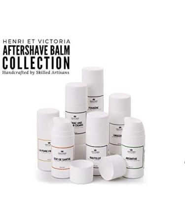 Henri et Victoria Aftershave for Men | Cognac and Cuban Cigars Fragrance | Canadian Made by Skilled Artisan | After Shave Balm Prevent and Cure Razor Burns - Buy Online on GoSupps.com