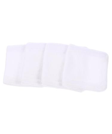 Lalafina 6 pieces Mask glasses ear cushion cotton mask cotton swift fx sunglasses ear sleeve glasses ear pads comfortable sunglasses ear pads hanging white 5.5x5.5cm