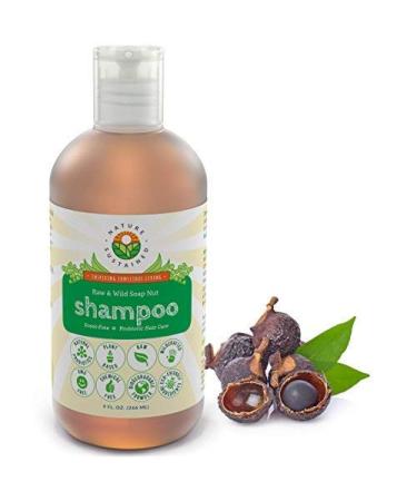 Nature Sustained Organic Shampoo - Raw & Wildcrafted with Probiotics  Hypoallergenic Natural & Sulfate Free Shampoo for Sensitive Scalp  Dry Hair  Dandruff  Eczema & Psoriasis  9oz  Original Original 9 Fl Oz (Pack of 1)