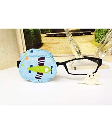 1PCS Pure Cotton Reusable Eye Patch Cartoon Amblyopia Eye Patches Vision Training Eye Patch for Treat Lazy Eye and Strabismus For Kids(Left Eye) - Buy Online on GoSupps.com