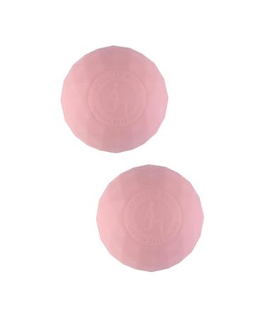 Toddmomy 2 STK massage ball made of silicone foot massage device deep tissue massage ball planar fasciitis balls Myofascial balls Massage ball roller of the Gunkel pebble gel scrollrad yoga fitness