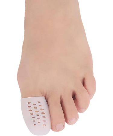 Healifty 16 Pcs Toe Tubes Corn Protectors - Silicone Gel Sleeves for Toe Corns - Breathable Toe Caps for Pain Relief - Buy Online on GoSupps.com