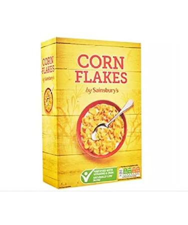 Sainsbury's Cornflakes 500g - corn flakes fortified with vitamins and iron.