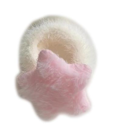 xbiez Cute Scrunchies Y2K Style Star Hair Tie Hair Rope Strong Hold Colorful Costume Star Hair Tie Scrunchie Hair Accessories Pink