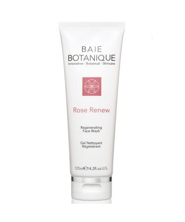 Baie Botanique Rose Renew | Organic Non-Toxic Face Wash | Rose Water & Aloe Vera | Vegan & Paraben Free | Sensitive Skin Safe | 125ml - Buy Online on GoSupps.com
