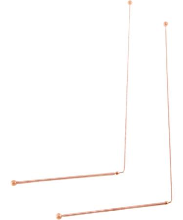 2 Pi ces de Radiesth sie en Cuivre D tecteur de Sourcier pour L' nergie de L' 99 9% de Cuivre Pur. - Buy Online on GoSupps.com