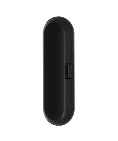 Tooth Brush Holder Toothbrush Box Toothbrush Storage Box Portable Outdoor Electric Toothbrush Protective Cover (Color : Black)