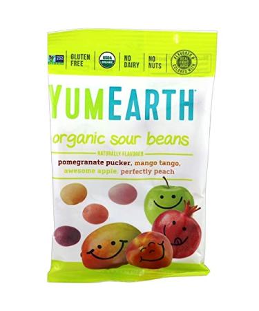YumEarth - IzyBio YumEarth Pack of 6 x 50g sachets (300g total) with chocolate fruit flavor