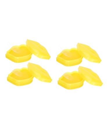 FRCOLOR 4 Boxes Lip Care Lip Pads for Plumping Exfoliating Lip Masks Lip Scrubber Lip Madk Lip Moisturizing Mask Lip Moisturizing Pads Bulk Lip Gloss Moisten The Lips Miss Lip Line Water