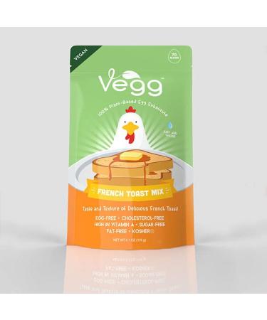 VEGG FRENCH TOAST MIX  Gluten-Free Vegan Plant Based Egg-Free French Toast Mix