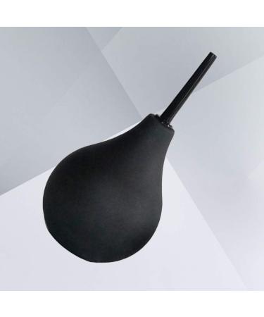 Silicone Ear Suction Bulb Syringe for Gentle Ear Cleaning - 224ml Black Ear Wax Removal Tool for Adults - Buy Online on GoSupps.com
