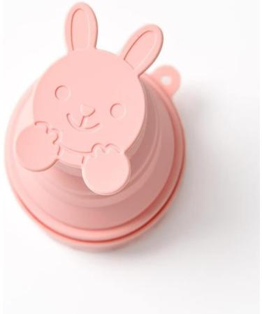 Buy Collapsible Travel Cup - Foldable Silicone Cup for Home & Travel - Menstrual Cup Storage - Pink - Buy Online on GoSupps.com