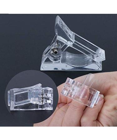 10 Pack Nail Tips Clips for Fast Polygel Extensions - UV LED Builder Tool for Manicure & Nail Art - Buy Online on GoSupps.com