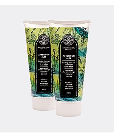 Simply Herbal After Sun Aloe 200ml - Soothing Hydration for Sun-Kissed Skin | International Shipping Available - Buy Online on GoSupps.com