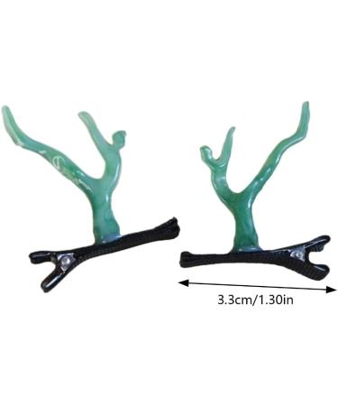 hgnxa Festive Dragon Horn Hair Clip Barrettes New Year Cosplay Masquerade Headwear Accessories Stylish Photo Props Gradient coffee - Buy Online on GoSupps.com