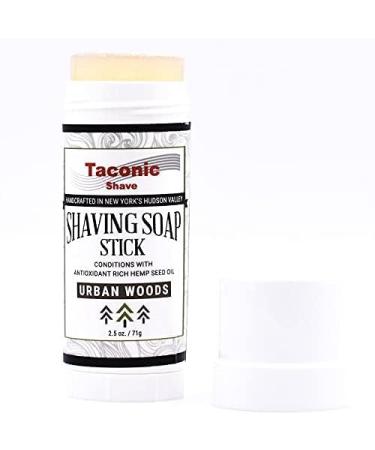 Taconic Shave Urban Woods Shaving Soap Stick - Antioxidant-Rich Seed Oils for a Smooth Shave | International Shipping - Buy Online on GoSupps.com