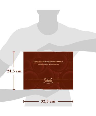 Praline Messenger - Exclusive 740g Chocolate Gift Box with 24 Handmade & 80 Fine Chocolates - Perfect International Shipping Treat - Buy Online on GoSupps.com