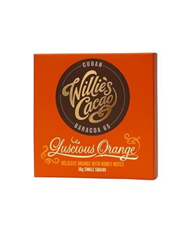 Willie's Cacao Dark Chocolate with Luscious Orange 50g
