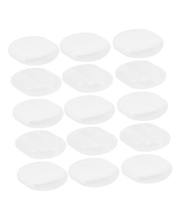 CIMAXIC 60 Pieces Soft Earring Pads Transparent Comfortable Ear Clip Pads Nonslip Pain Relief Earring Support for Jewelry Daily Use