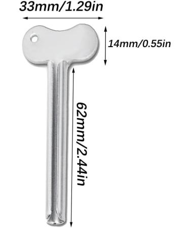 Stainless Steel Toothpaste Squeezer | Premium Tube Press for Cosmetics Hand Cream & More - Buy Online on GoSupps.com