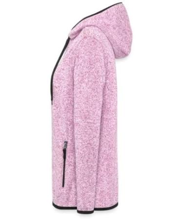 Shop Spreadshirt Women's Fleece Hooded Jacket | Stylish Dog Sports Jacket | Perfect Gift for Dog Owners | Purple Lila Design - Buy Online on GoSupps.com