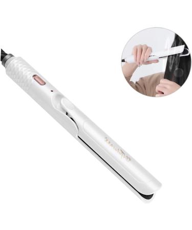 Outanaya 1pc Curling Iron for Salon Hair Straightener Brush Curling Wand Hair Straightener and Curler White US Plug White - Buy Online on GoSupps.com